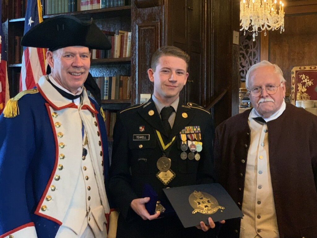 Avery_Thomas06's tweet photo. Honored to have been chosen to receive the Son's of the American Revolution JROTC award and scholarship for the entire state of Kentucky! Hope to put the scholarship to use at my dream school, @VMI1839 #armyjrotc #kentoncountyjrotc #army https://t.co/XPEEUbvWX4