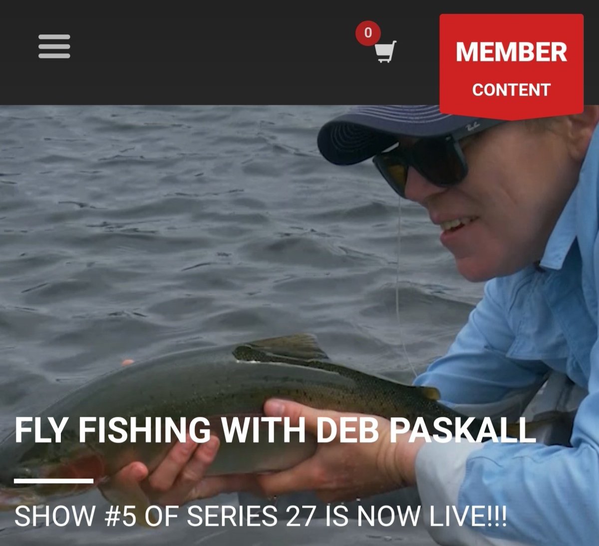 Show #5 of Series 27, Fly Fishing with Deb Paskall, is now out on our Member Site along with the first four shows and bench segments of Series 27. Become a member today to enjoy full-length shows and bench segments, commercial-free at sfotf.ca/member #flyfishing #flytying
