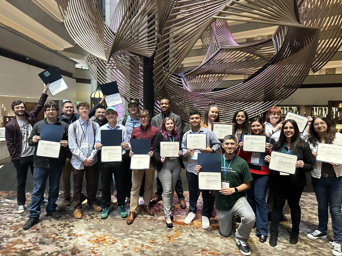 iamtonyrod's tweet photo. .@acpress conference was a great experience. @TheStateHornet showed out and we brought home several awards. Second place best website out of all four-year universities! Shoutout to this hardworking staff. ✌🏾 https://t.co/ZFlZuUS9VB