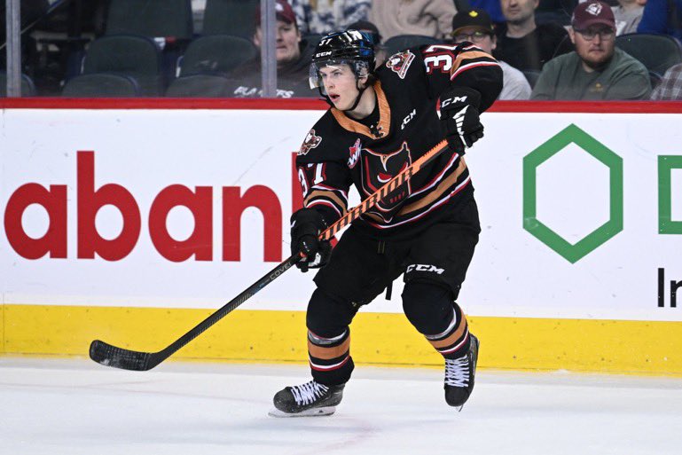 PuckPrepsWestCa's tweet photo. Top-10 #2023NHLDraft eligibles points per 60 at 5v5 in the WHL this season.

Connor Bedard – 5.1
Zach Benson – 4.64
Andrew Cristall – 3.75
Nico Myatovic – 3.09
Gracyn Sawchyn – 3.05
Kalan Lind – 2.72
Oliver Tulk – 2.66
Connor Levis – 2.65
Deegan McMillan - 2-54
Koehn Ziemmer- 2.5 https://t.co/FD4327wHyo