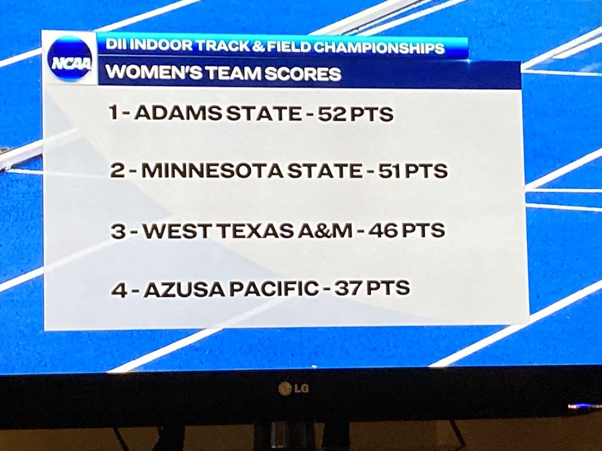 Wow, what a finish! Congrats ⁦<a href="/damonmartin63/">Damon Martin</a>⁩ and ⁦<a href="/AdamsStateTFXC/">Adams State TFXC</a>⁩ ! Another National Championship title to add to the wall 🙌