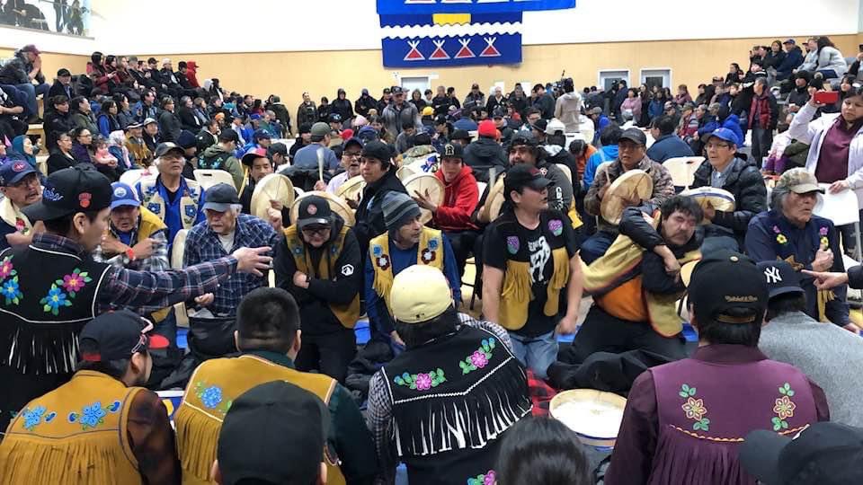 EDIIWA WEYALLON HANDGAMES TOURNAMENT in Behchoko, NWT