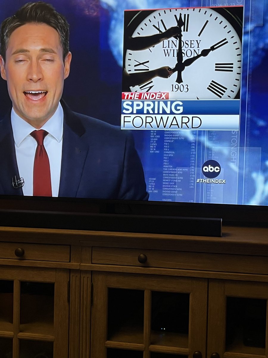 Let’s all remember to Spring Forward tonight ⁦<a href="/LindseyWilson/">LindseyWilson</a>⁩ !