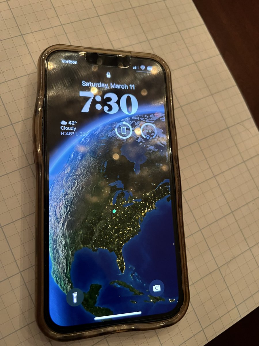 Today I went to an 84 year old’s birthday party. She owns 3 phones. Here they are: