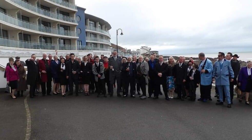Flipping well love #rockabilly weekender in #westwardho today ! <a href="/BraddicksHols/">Braddicks Holidays</a> <a href="/itvwestcountry/">ITV News West Country</a>