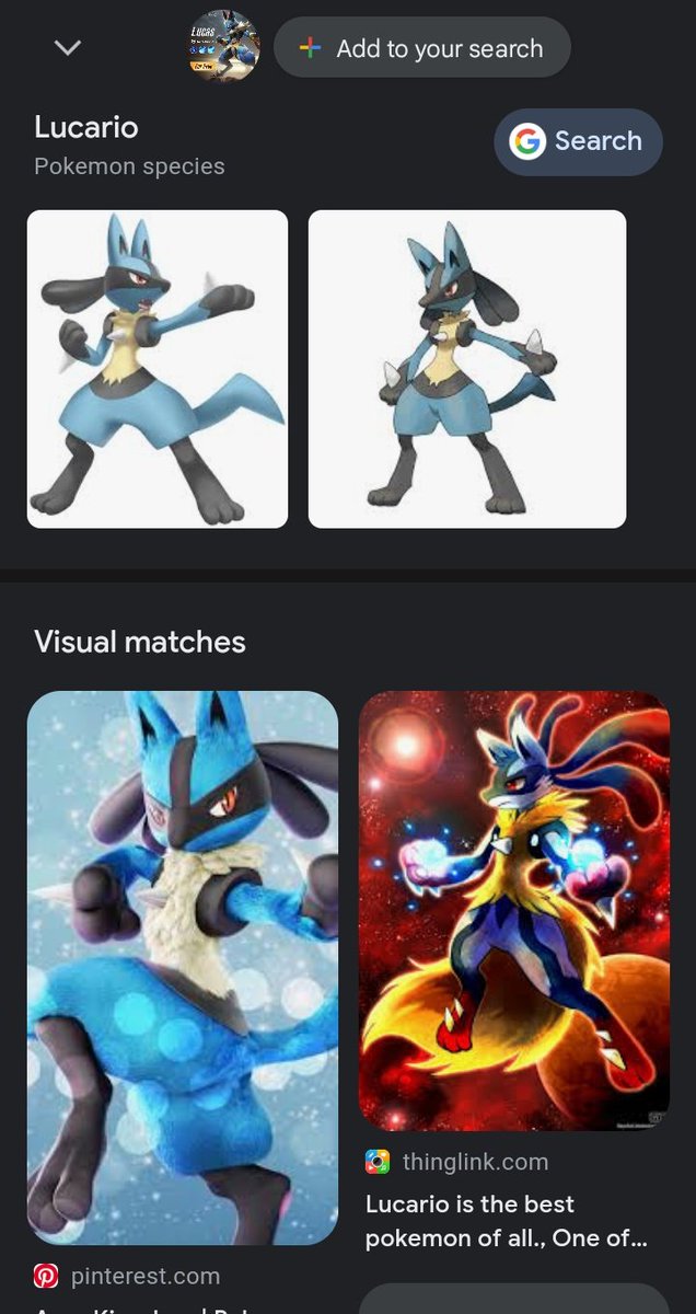 SeekerofWorlds's tweet photo. Yeah, seems about right... #Youtube #YoutubeAd #Lucario #Pokemon https://t.co/J4czWF0VNd