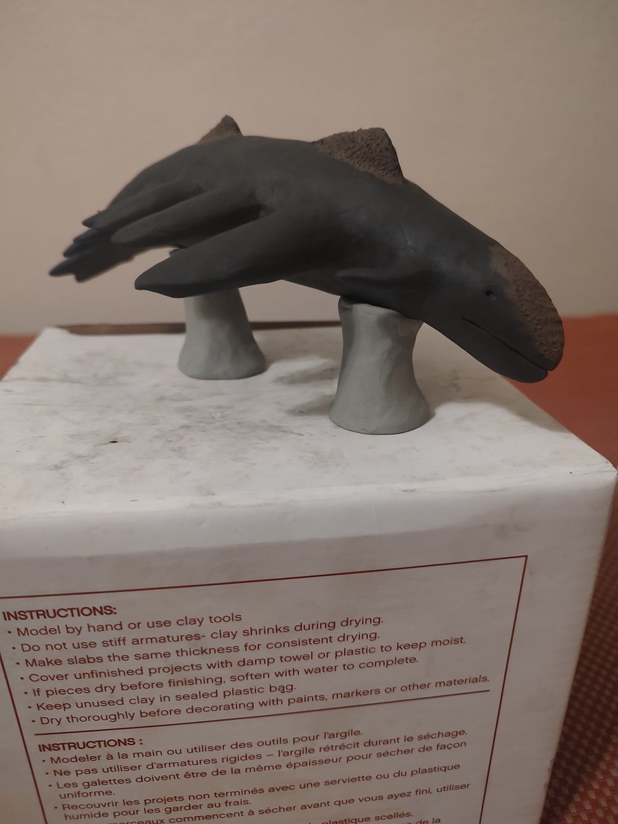 Paleoking1's tweet photo. Wassup y'all?
I am Chadian👑Royal and I make clay sculptures and I make paleoart, monster hunter monsters, and alien creatures I've made myself. https://t.co/fp4rxI8Qs7