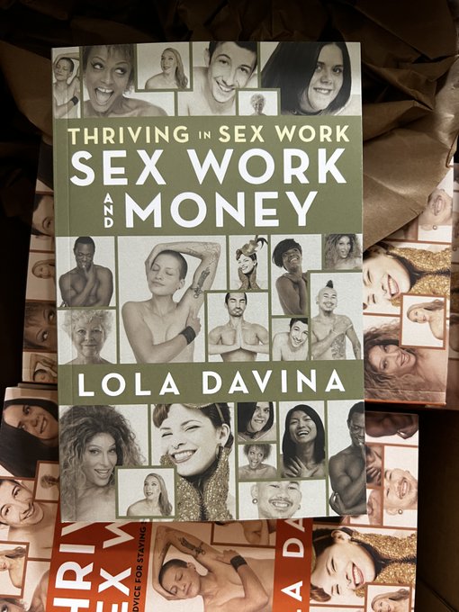 Today's a BIG book day! I just got a box of books from @Lola_Davina's "Thriving in Sex Work" series to<a href="/tag/sexwork"class="tags"><span>#sexwork</span></a><a href="/tag/sexworkerresources"class="tags"><span>#sexworkerresources</span></a>