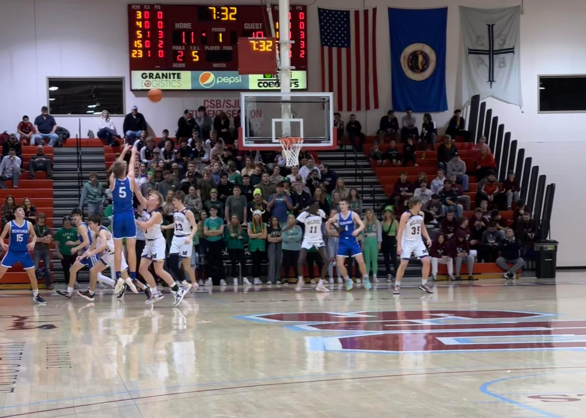 Mora Boys Basketball on Twitter "It was a nice win over Melrose today