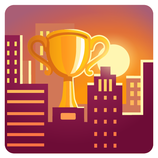 Emoji Kitchen on Twitter "good evening trophy 🌇 🏆"