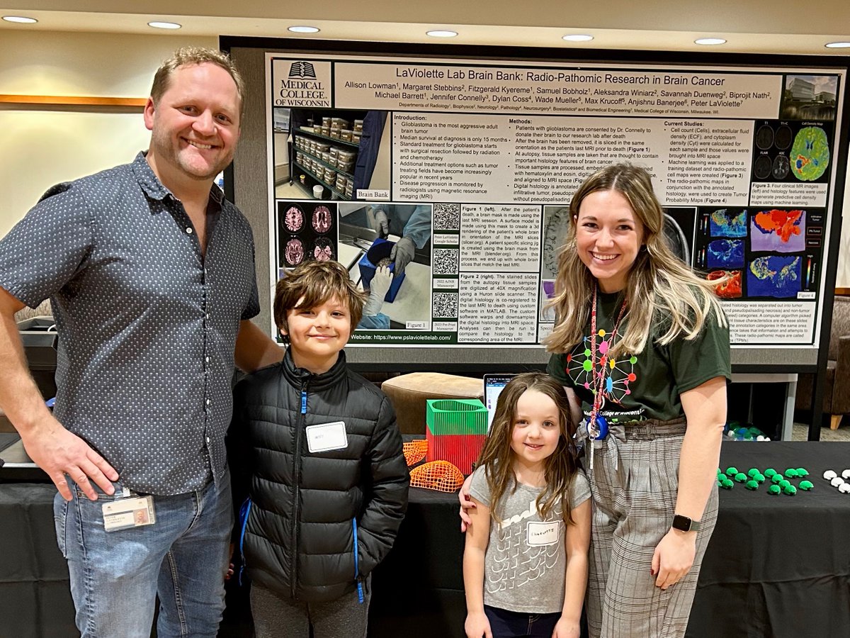 Thanks to the Laviolette Lab for representing Neuro-oncology and the brain tumor bank at the MCW Brain Expo today! <a href="/LaviolettePeter/">Peter S. LaViolette</a> <a href="/brain_expo/">Brain Expo</a> <a href="/NeurologyMCW/">Neurology MCW</a>