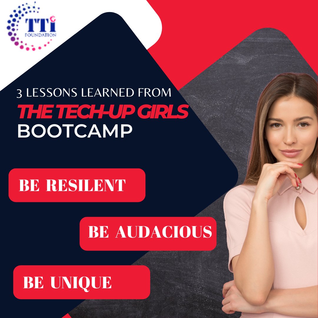If you can dream it, you can do it!!! Acquiring relevant skill in the ongoing Tech-Up Girls Bootcamp. 
#techupgirls
#thettifoundation
#thewcommunity