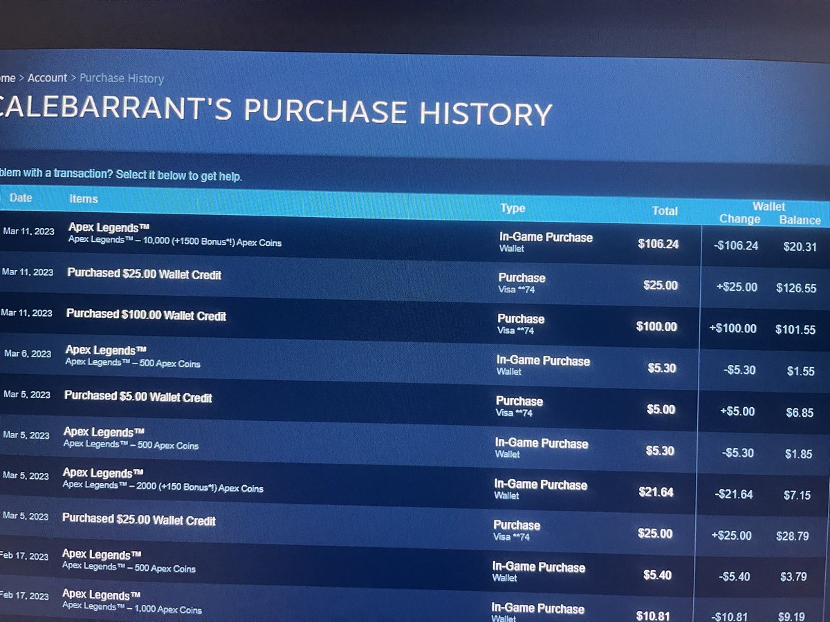 Cracked_Bott's tweet photo. @apex has been almost 5 hours and still have not received my in game currency have emailed and attempted to reach out to live chat https://t.co/a0Ad7Duuw6