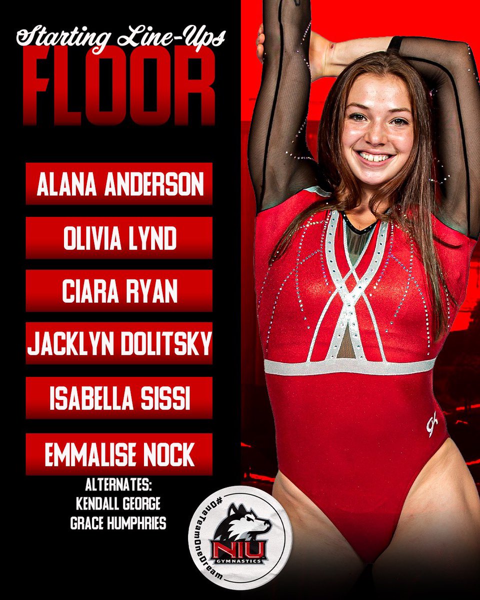 Dancing into the third event🕺

Here’s the starting lineup🤩