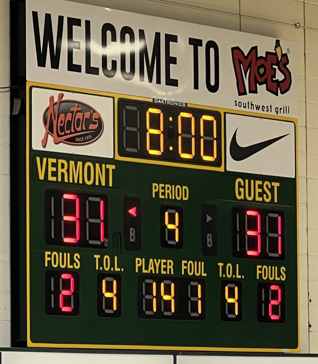 BGRicca's tweet image. 8 minutes until we have a D1 champ in #vted boys’ basketball