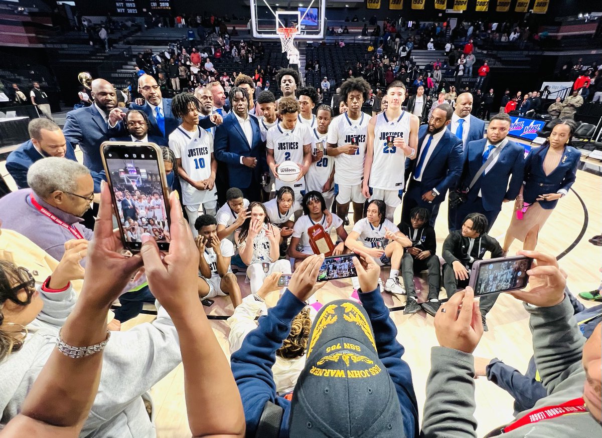 JM wins State Championship! Amazing young men on and off the court led by the equally incredible Coach White and Principal Murray! ⁦<a href="/RPS_Schools/">Richmond Public Schools</a>⁩ #LeadWithLove