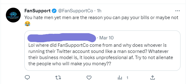 I know you don't answer questions, @FanSupportCo, but care to explain why you deleted this?  #onlyfans<a class="tags" target="_blank" title="On Twitter" href="/?out=eyJ0eXAiOiJKV1QiLCJhbGciOiJIUzUxMiJ9.eyJpYXQiOjE3MjUzMTU1NjcsImlzcyI6InR3cG9ybnN0YXJzLmNvbSIsIm5iZiI6MTcyNTMxNTU2NywiZXhwIjoxNzU2ODUxNTY3LCJyZWRpcmVjdF91cmwiOiJodHRwczovL3R3aXR0ZXIuY29tL0ZhblN1cHBvcnRDbyJ9.CnH6HvDjf7KYsWWnjXgmleov8ammgw3Z4wvWr1IFSspQzCu6fQ2jBYhEGAHEdnCq4OqIo1iDKng2zXWYzkawlw">@FanSupportCo</a><a href="/tag/nsfw"class="tags"><span>#nsfw</span></a><a href="/tag/amateurporn"class="tags"><span>#amateurporn</span></a><a href="/tag/onlyfans"class="tags"><span>#onlyfans</span></a><a href="/tag/nsfwtwt"class="tags"><span>#nsfwtwt</span></a><a href="/tag/fansly"class="tags"><span>#fansly</span></a>