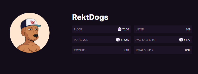1 out of 2 entries won a WL for <a href="/rektdogs/">Rekt Dogs</a> mint and they printed. 🤑

Noble DAO always eats ⚔️

#SolanaNFTs #PolygonNFT #Whitelist