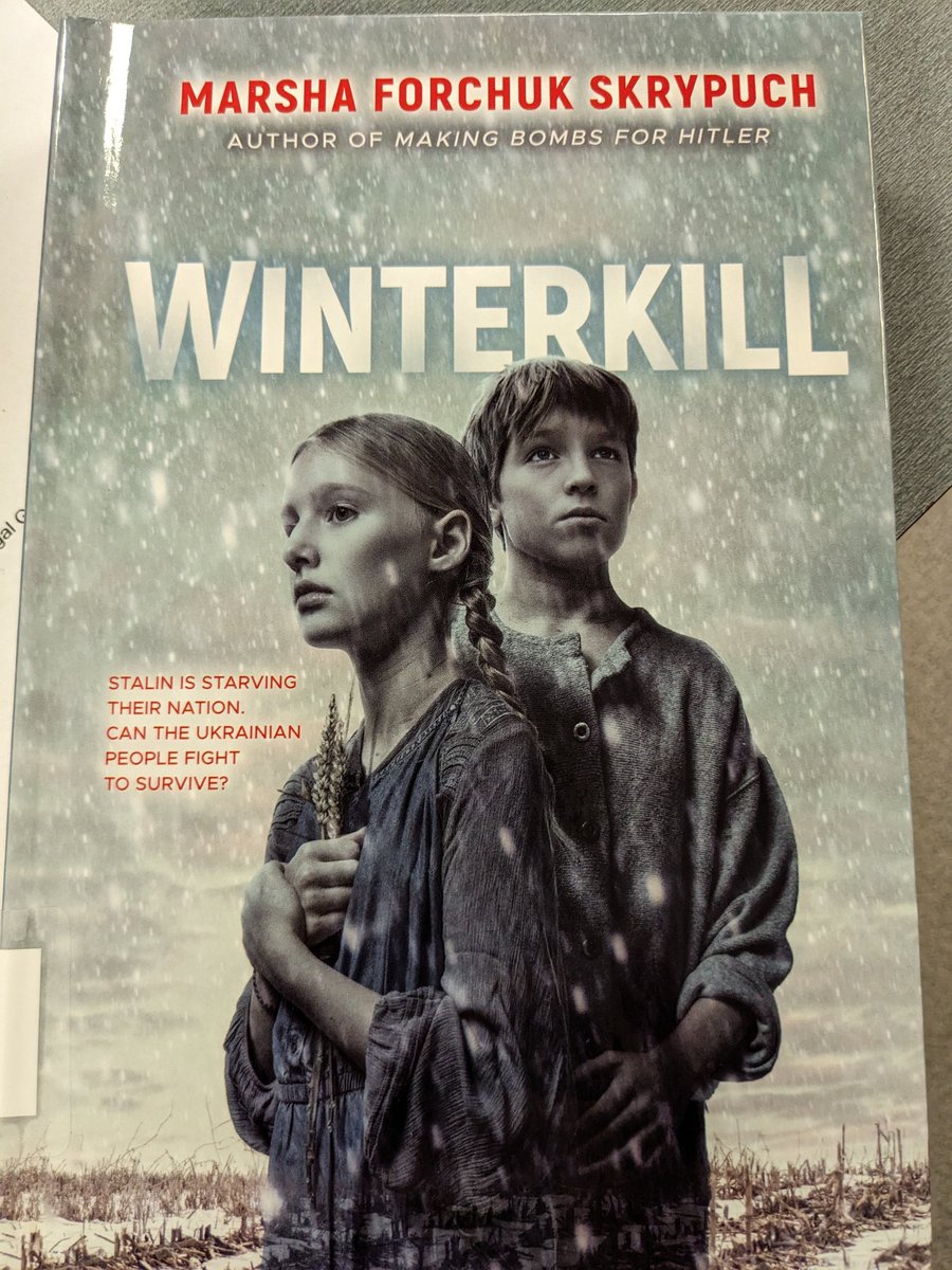 LibrarianAges's tweet image. #belated #InternationalWomensDay 
I'm a day late but #Winterkill just arrived today! This is a poignant look at past #Ukraine and #Russian conflicts by @MarshaSkrypuch - conflicts that go back for generations.
Grab a copy for #SpringBreak2023 
@CliftonPride @HISDLibraryServ