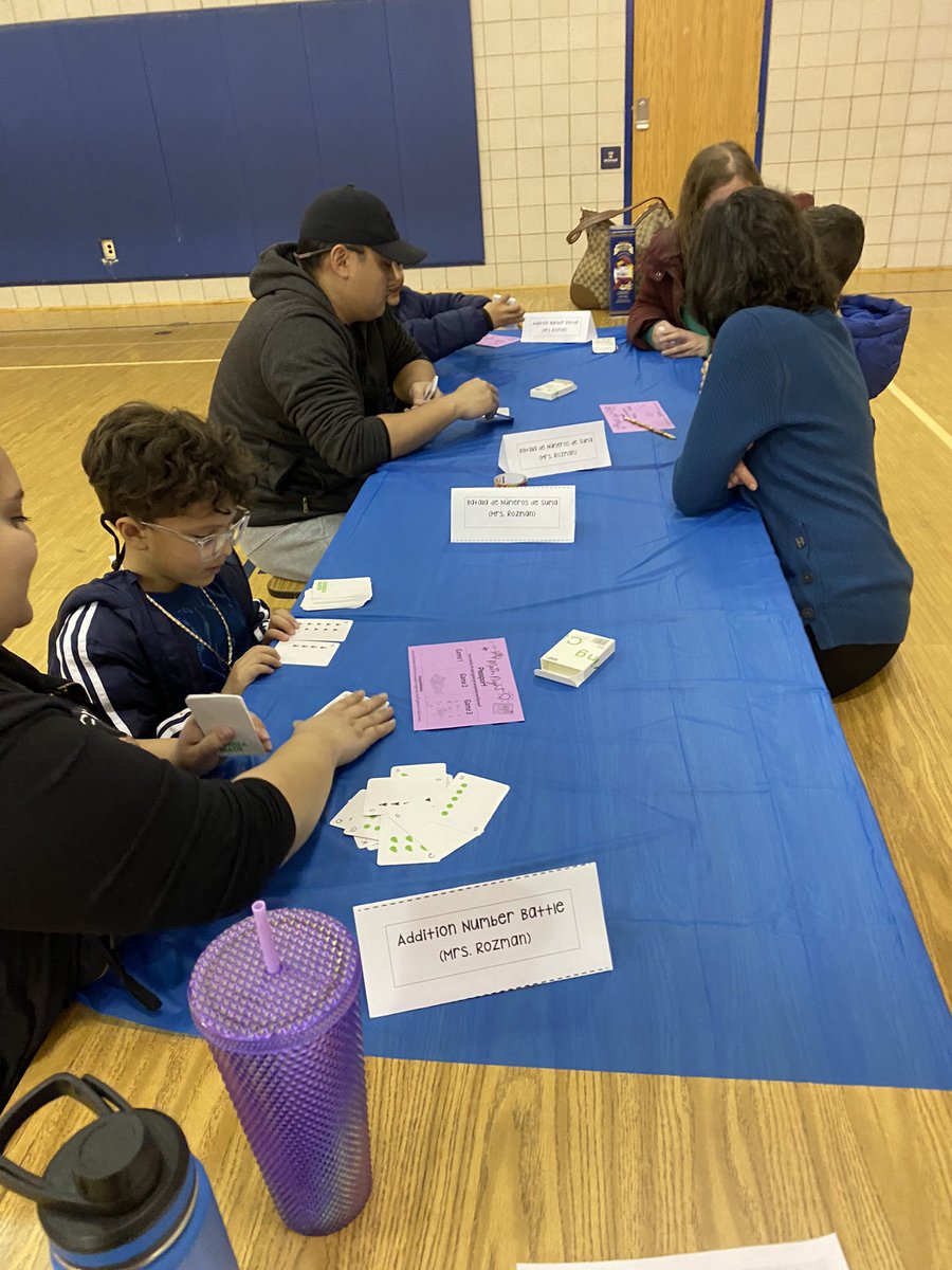 SummitHallRS's tweet image. Math night fun! #mathmatterstoo