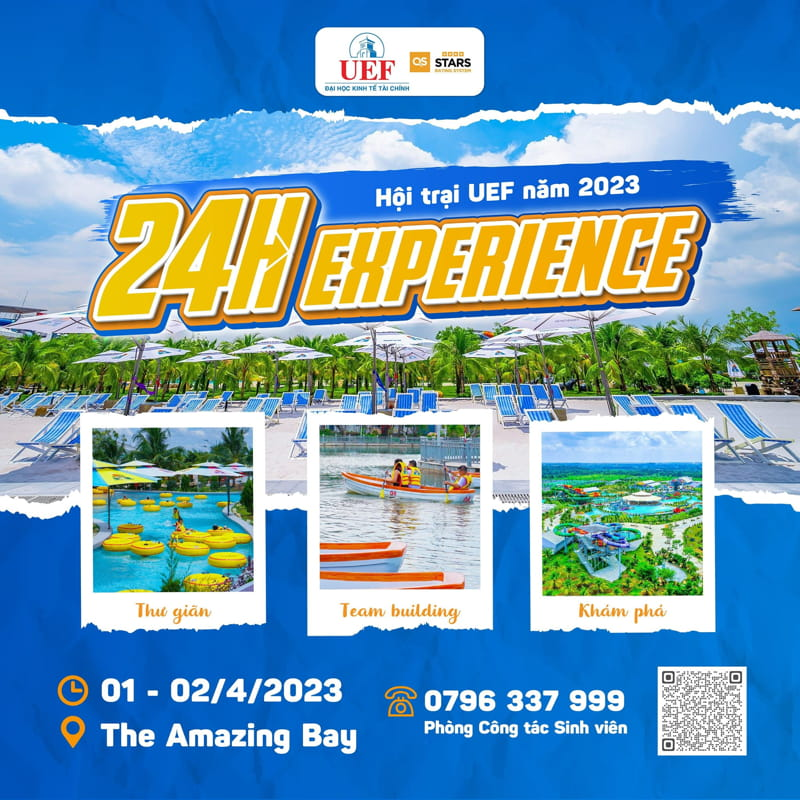 daihocUEF's tweet photo. 24H Experience 2023: UEFers đã sẵn sàng trải nghiệm chuyến đi thanh xuân đầy ắp kỷ niệm?

https://t.co/LpyPxxG8N6 https://t.co/EraFqVDIzf