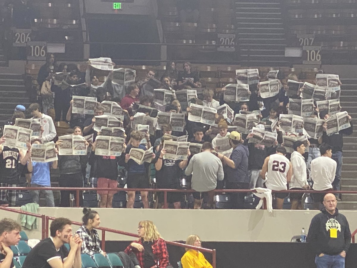 Up next for me is No. 3 Durango and No. 2 Roosevelt, featuring the Roughriders’ extremely sassy student section. #copreps