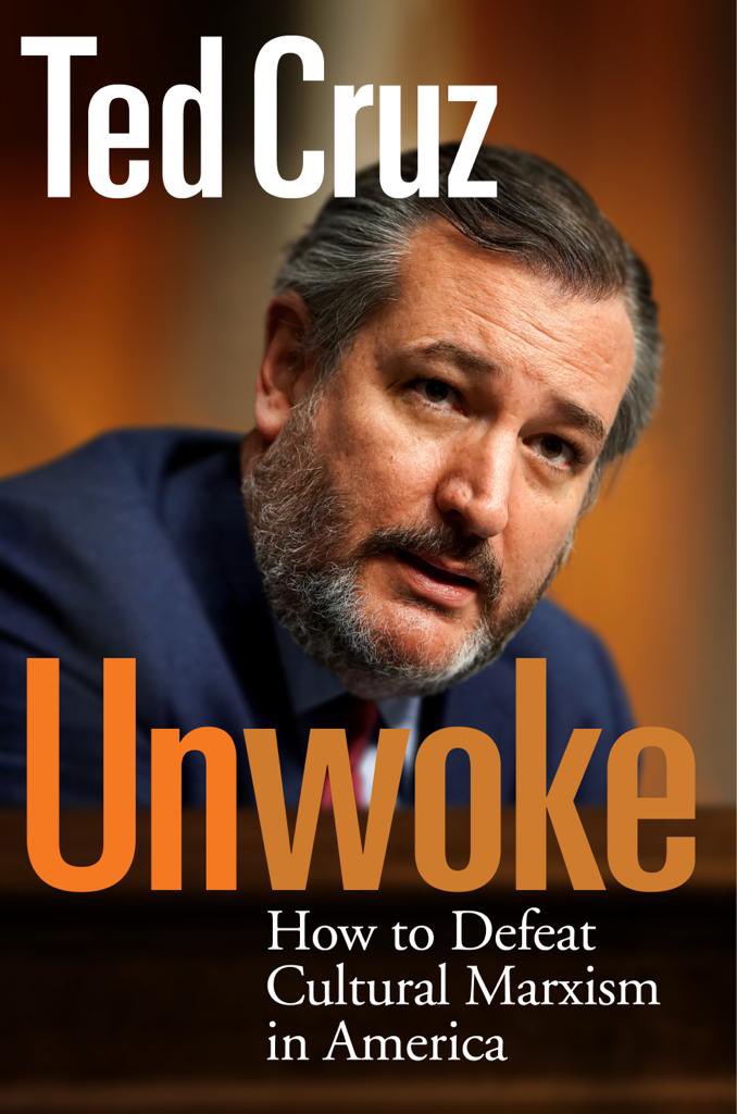 tedcruz's tweet image. Big announcement on Hannity tonight— I’m writing a new book: Unwoke: How to Defeat Cultural Marxism in America.
Pre-order here: unwokebook.com