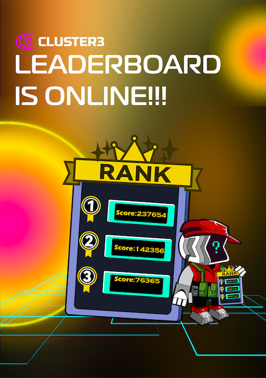 cluster3me's tweet image. Official Website alive and New features 🎉

We launched new website with a leaderboard for user rankings, achievement medals, levels, and points. And the community page is reorganized to display more information. 🥳🥳

Discover the new features now 👇
cluster3.net