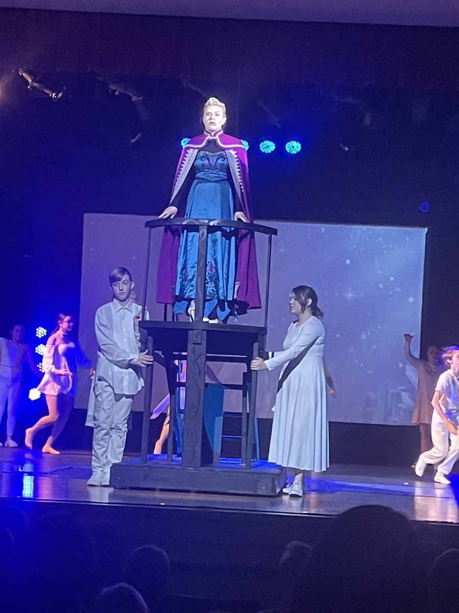 Fantastic performance by the Cardington Drama Club for the opening night of this year’s musical, “Frozen!” Be sure to check it out tomorrow or Saturday night at 7:30pm in the HS Auditorium! #PiratePride