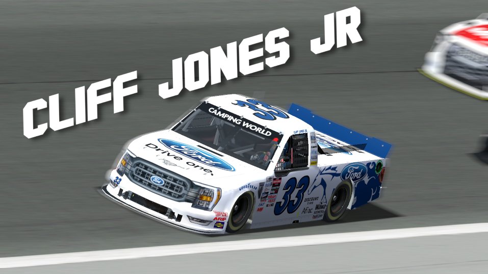 stingernr2003's tweet photo. STINGER IS BACK IN SESSION! Cliff Jones Jr wins our first race back at Texas in CWS15! #nr2003

Discord link: https://t.co/58rQWPee6M https://t.co/blLw4FkWxU