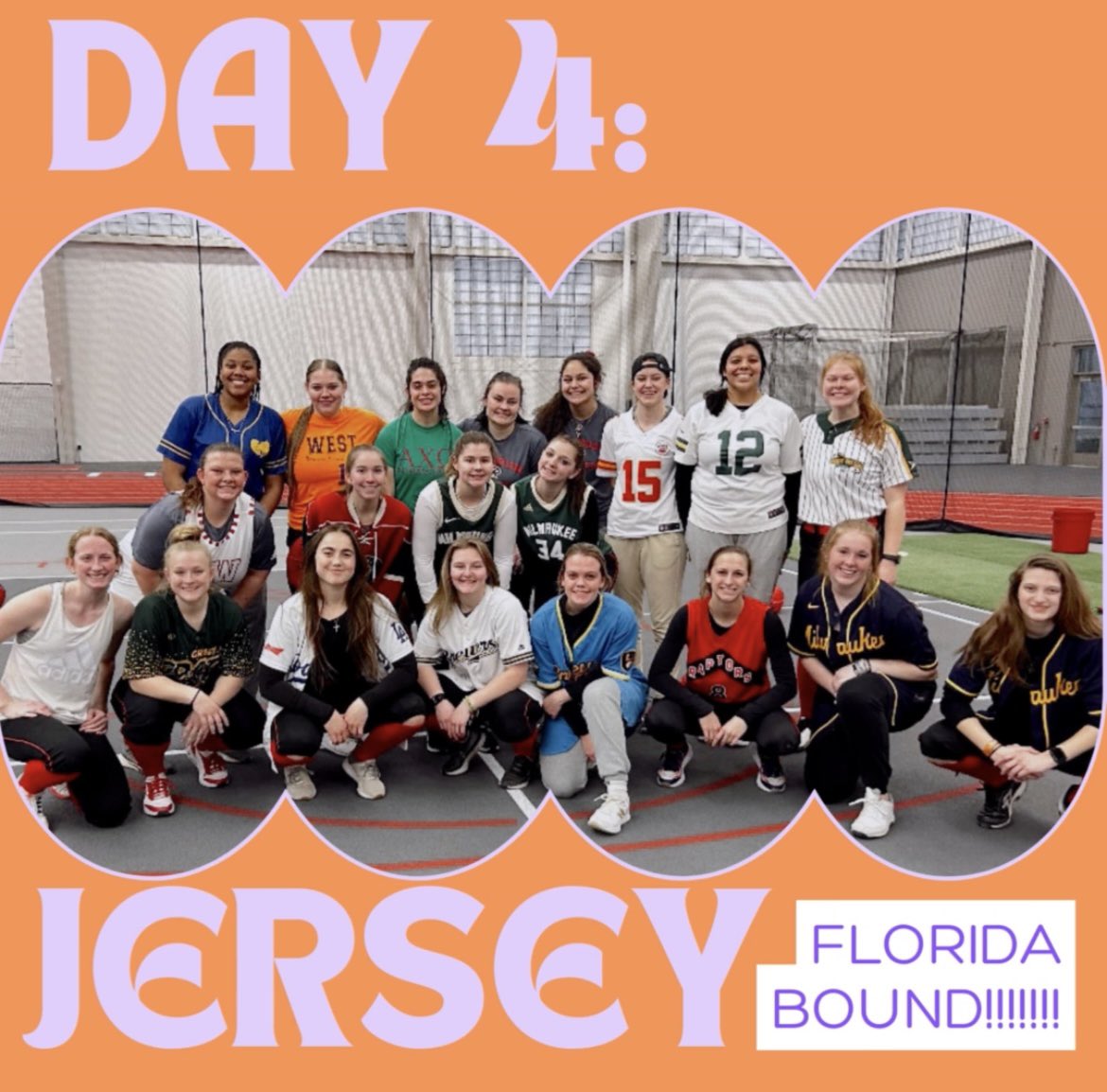 RCSball's tweet image. FINAL DRESS UP DAY: JERSEY 🎽 Hawks will begin their journey to Florida late this evening/early tomorrow morning! Follow along! 😊☀️🥎🔜 #HumHawks #SpringBreak #TheSpringGames #HawksFLYYYYYY