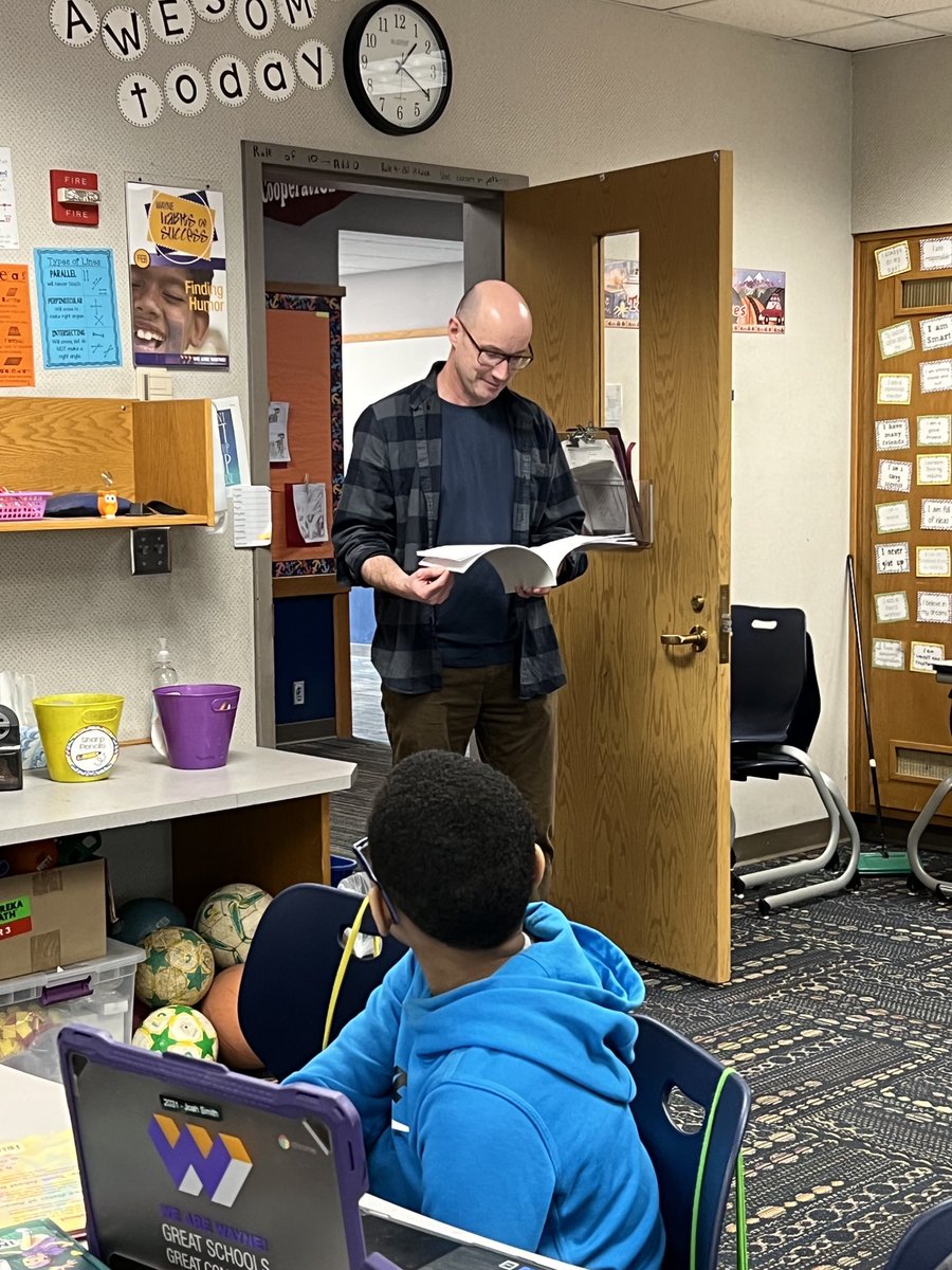Thank You <a href="/troycummings/">Troy Cummings</a> for visiting ⁦<a href="/RobeyRockets/">Robey Elementary</a>⁩ and meeting with our students. They loved learning about your books, characters &amp; their voices and how to draw characters! Most of all, thank you for being an inspiration to others❣️⁦@RobeyLMC⁩ #wearewayne