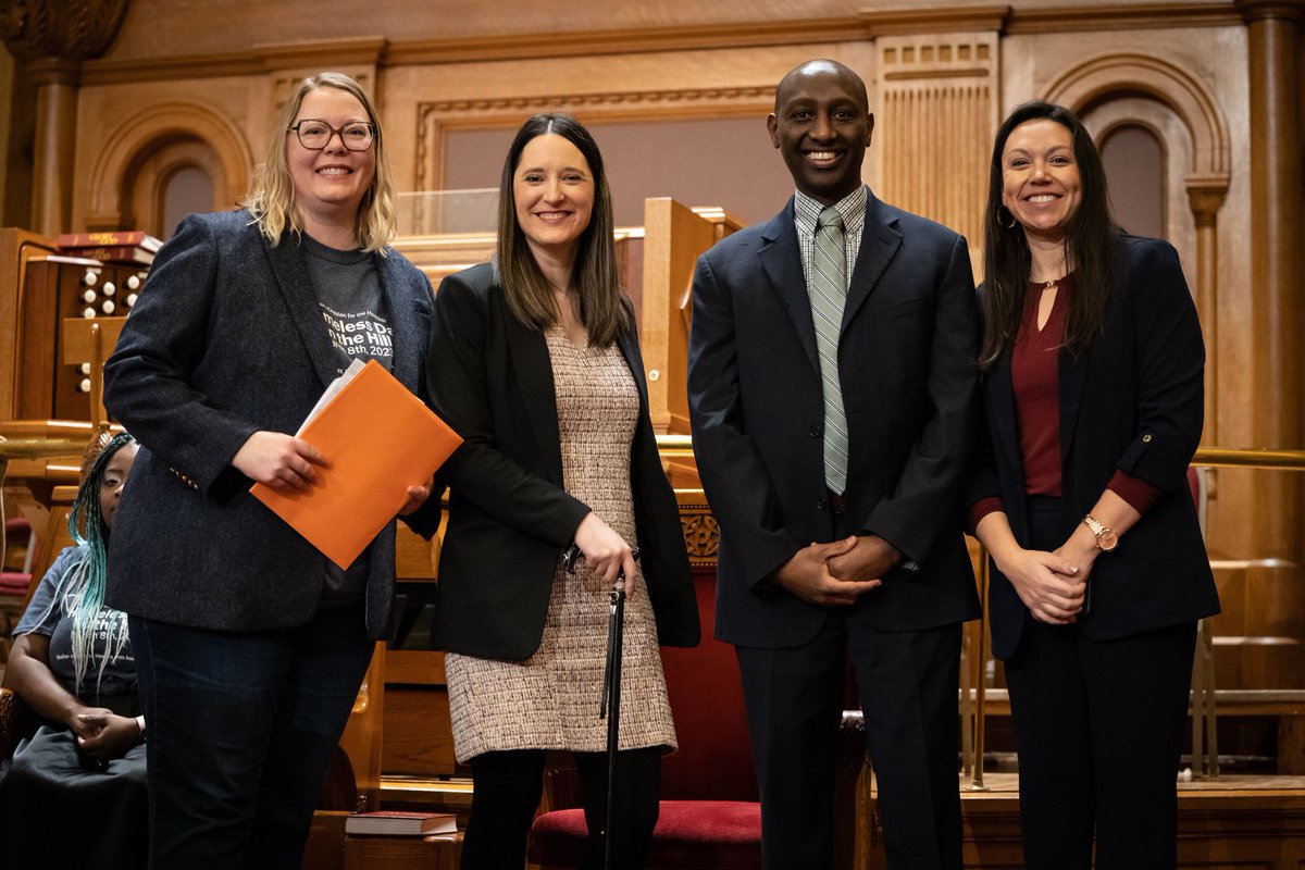 cctwincitiesorg's tweet photo. Yesterday we joined hundreds of advocates for @MNHomelessCo Day on the Hill!
It's not too late to help—these historic opportunities to invest in our shared safety net still need to cross the finish line. To lend your voice, visit: https://t.co/rdtdTJs1rd
#MCHDOTH #mnleg https://t.co/TPip8EQouf