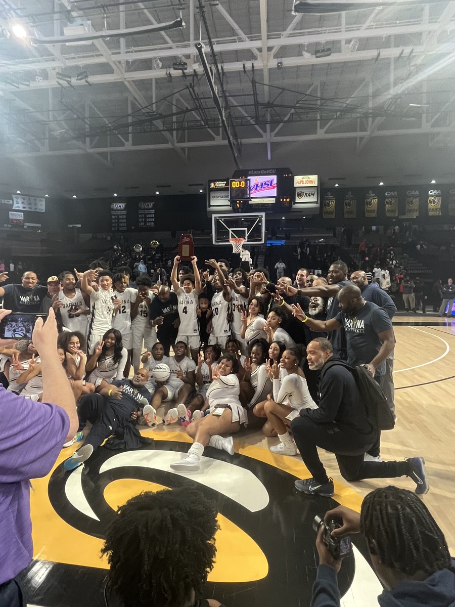 VHSL_'s tweet photo. Congratulations to Varina for Winning the Class 4 Boys Basketball Championship https://t.co/FqDP1uyWn0