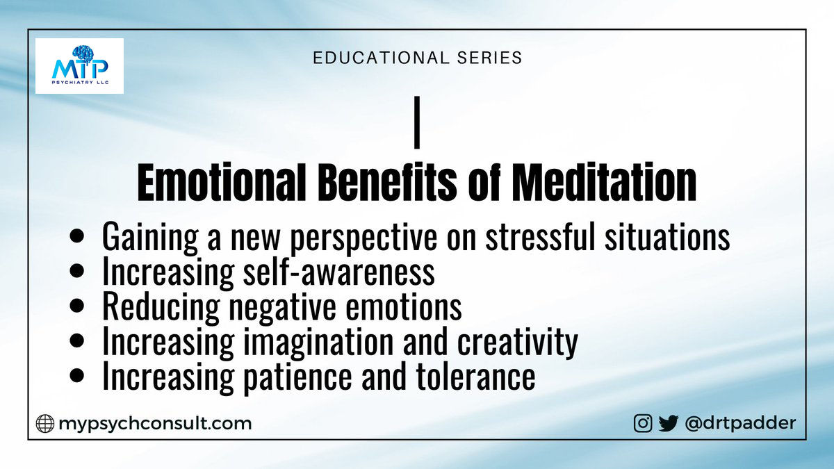 PsychiatryGuide's tweet photo. #Meditation #Mindfulness #Zen #Selfcare #StressRelief #HealthyMind #MentalHealthAwareness
#SpiritualGrowth #InnerPeace #Namaste #BreatheEasy https://t.co/kDVN0cfjNt