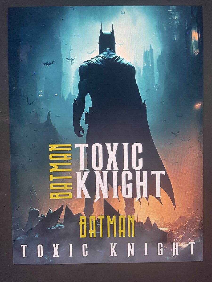 Having fun making my own graphic novel using Midjourney and Photoshop. Little side hobby I’ll have professionally printed and sitting on my bookshelf 🤘🏽🤘🏽🤘🏽🤘🏽