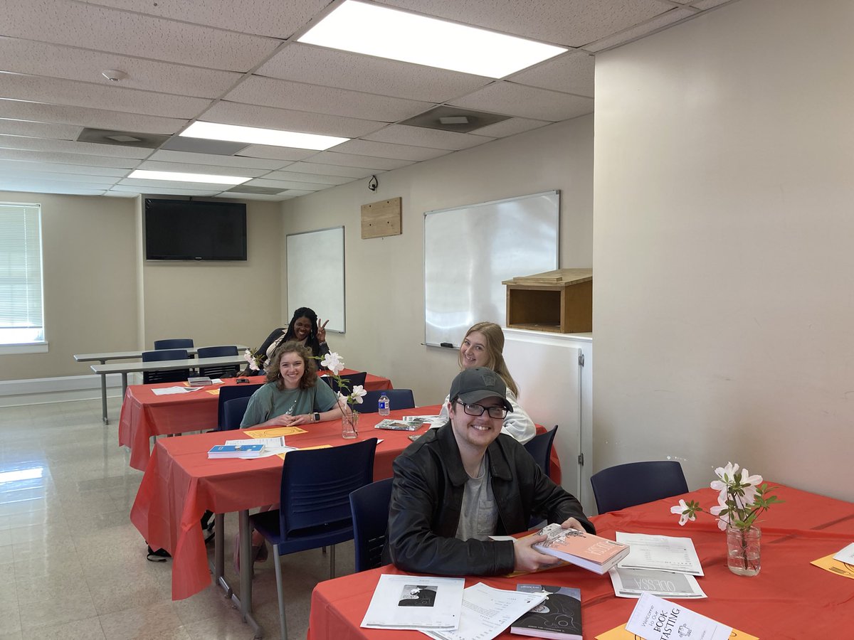 Hosted my first book tasting today! YAL texts for our graphic novel unit are chosen (by the students)🍽