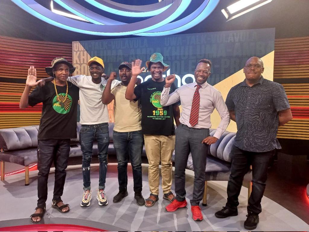 MyPAConline's tweet image. PAC youth (PAYCO) in Gauteng Province, putting the PAC line across, at the Daily Thetha Studio yesterday, about Sharpeville/Langa Day Massacre Commemoration, on why the day should not be called Human Rights Day. 

Visit PAC Website: pacofazania.org