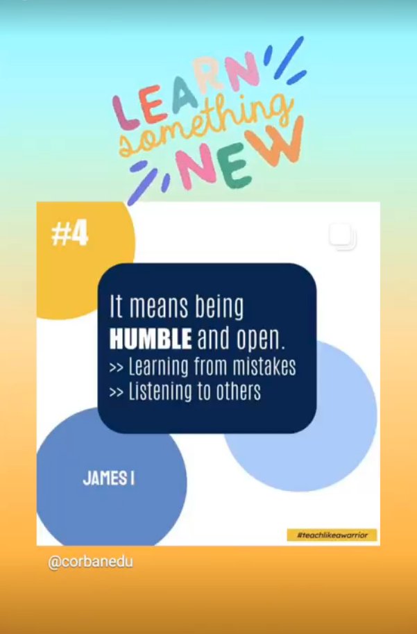 Corban School of Education tweet media