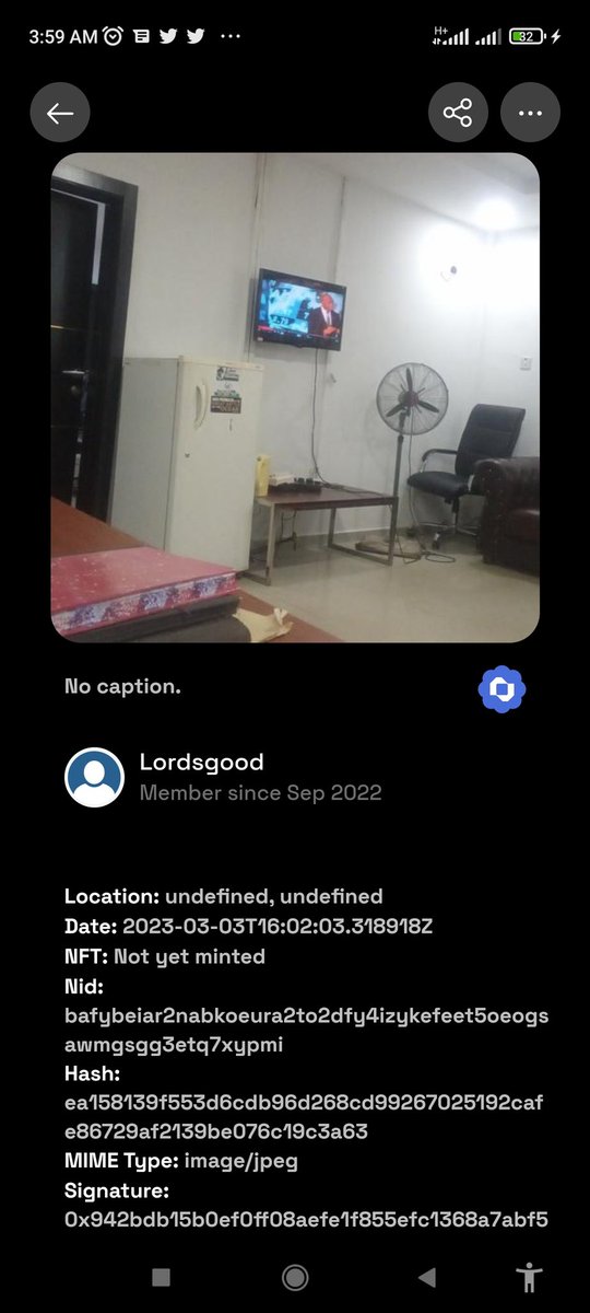 lordsgood's tweet photo. Inner view of my office 

A picture of my office has now been preserved on @numbersprotocol by Capturing on @captureapp_xyz. 

She says hi 👋😁

Capture App is available on both Apple Store and Google Play store. 

https://t.co/UQa2c05xy1?…

#CaptureApp #Capture #web3 https://t.co/fa2oOGJncz