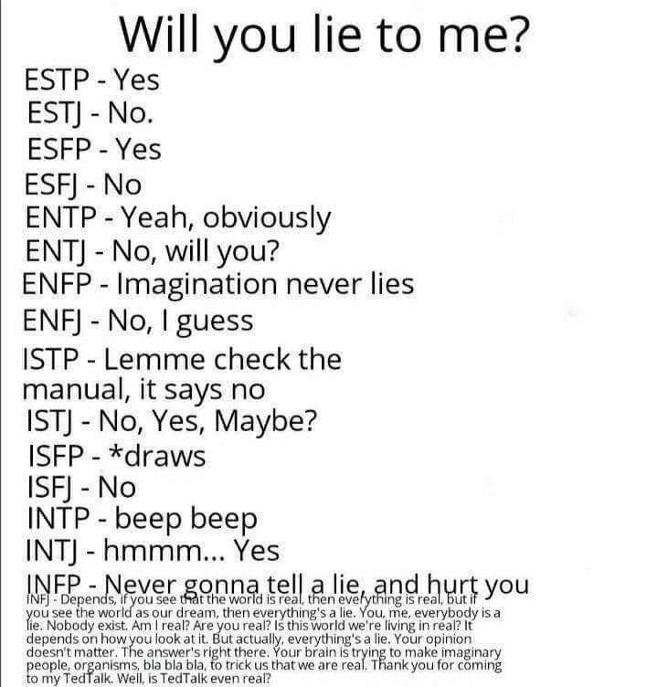 mbtilounge's tweet photo. #mbti #entp #entpmemes #intp #entj #intj #infj #infp #enfj #enfp #istj #isfj #entj #esfj #istp #isfp #estp #enfp #socionics #jung #cognitivefunctions #carljung #infjpersonality https://t.co/auRGGisLgb