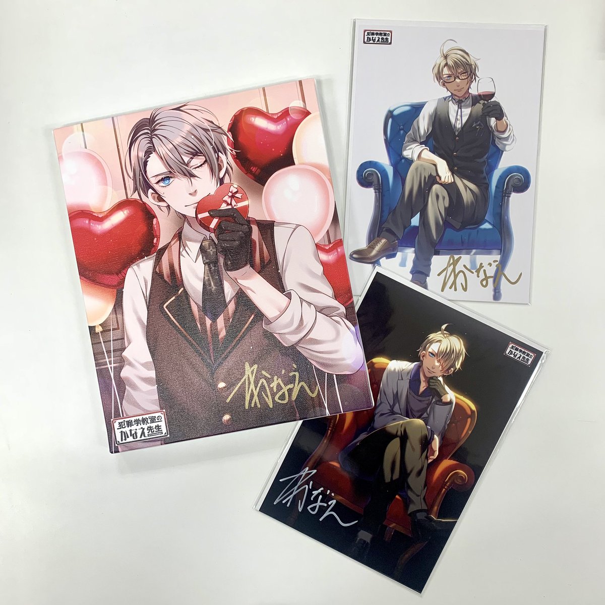 おなつのにびたし　ウェブポン　直筆サイン入り アクリルプレート　キャンバスアート おなつのにびたし ウェブポン 直筆サイン入り アクリルプレート