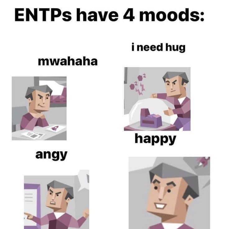 mbtilounge's tweet photo. #mbti #entp #entpmemes #mbtimemes #jung #jungian #personalityexpert #myersbriggs https://t.co/ZEL6eRIWfT