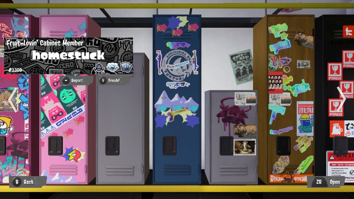 am I reading into their splashtag being a reference to "fruity friends rumpus room"? #Splatoon3 #NintendoSwitch