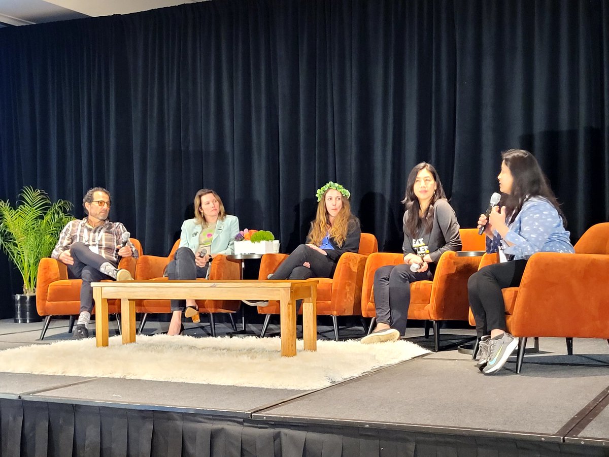 #expowest23 Very honest, speaking-the-truth conversation about what it takes to raise early investments as women founders. <a href="/KuliKuliFoods/">Kuli Kuli Foods</a> <a href="/goodsamfoods/">GoodSam</a> <a href="/TwrlMilkTea/">TwrlMilkTea</a> @foodfunded <a href="/TIG_Brands/">TIG Brands</a>