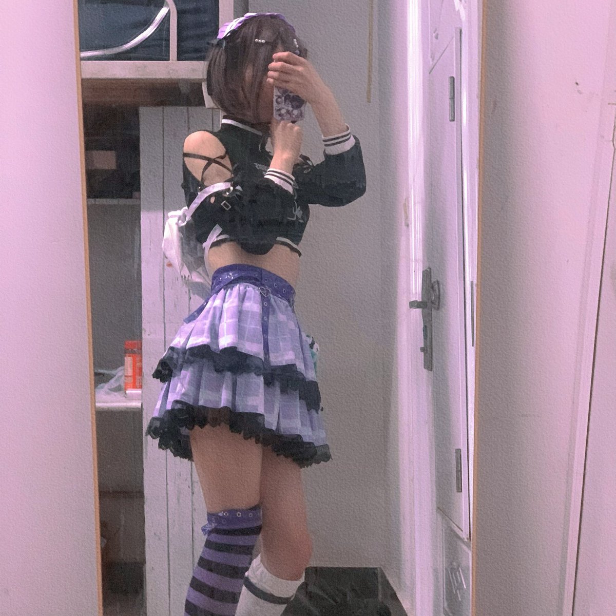 是地雷系呢💜💜💜
#可爱的男孩子 
#男娘cos