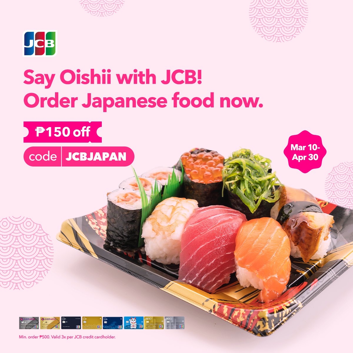 foodpanda PH on Twitter "Next destination ₱150 off Japanese food with