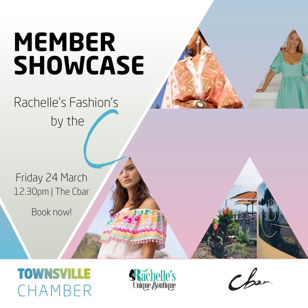 MEMBERS SHOWCASE | Grab your friends and work besties for a two course lunch and fashion show at the C Bar on Friday 24 March. 
Get your tickets now 👉bit.ly/3kXaROX