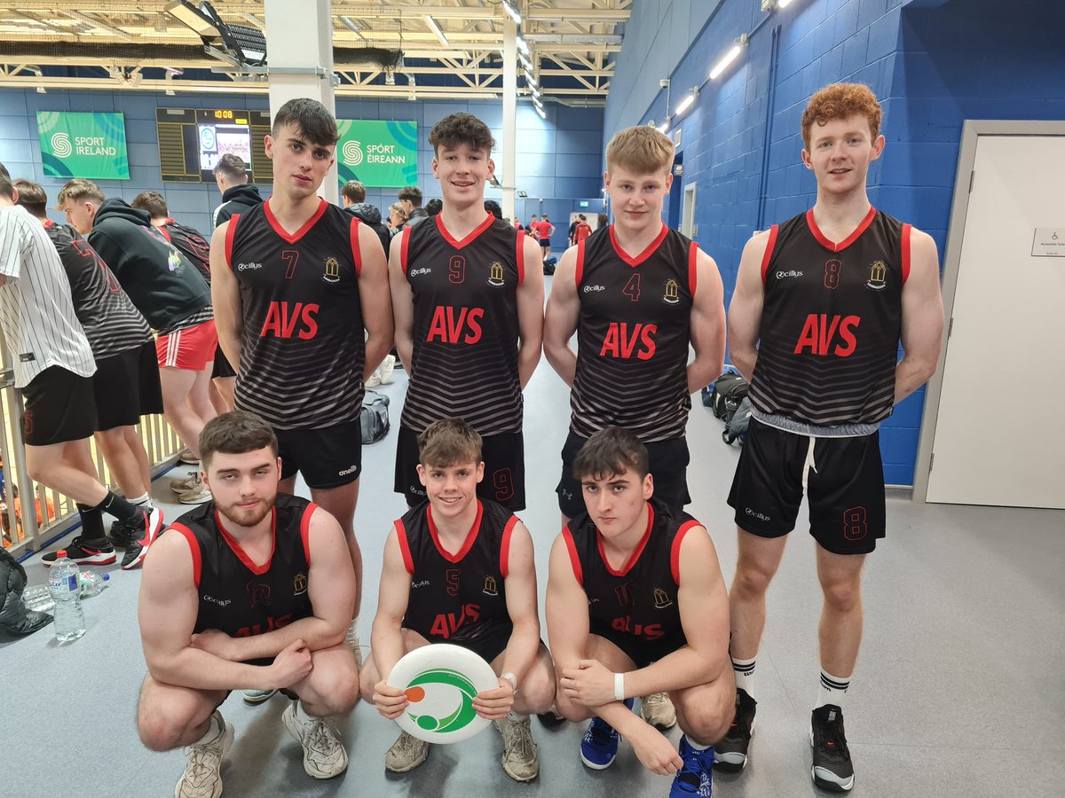 @AbbeyVS  Ultimate Frisbee team who enjoyed their competitive debut today in the @sportireland indoor arena. Many thanks to Dominck Smith of @IFDAnews for facilitating a great experience. Read the full article in our school newsletter. @DonegalETB #wearedonegaletb