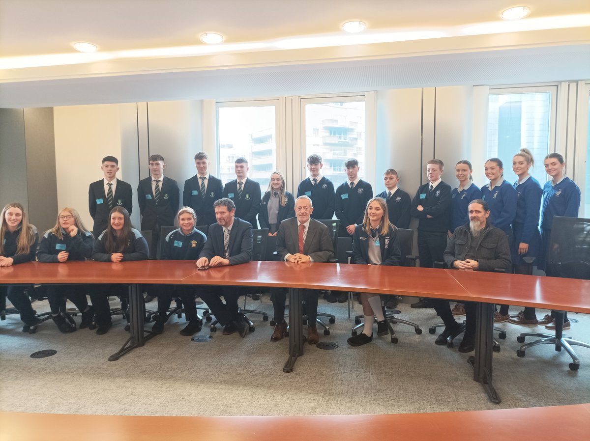 MacklinagMs's tweet photo. Our last day in Brussels ends on a high with a visit to the European Parliament to meet our MEPs and IFA @IrishAngusBeef @EU_Commission @SeanKellyMEP @lukeming @IFAmedia @farmersjournal https://t.co/7zexi7hpnE